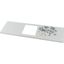 Front cover, +mounting kit, for NZM3, vertical, 3p, HxW=600x600mm, grey thumbnail 2