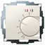 UP room controller, RAL1013 glossy 55x55, 5-30C, AC 230V, 16 A relay output 1 NO contact, PWM / 2 point control, switch, TA, LED displays thumbnail 2