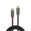 2m USB 3.2  Type C to C Cable, 20Gbps, 5A, PD, Anthra Line USB Typ C Male to C Male thumbnail 2