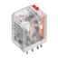 Relay DRM570730LT, 4 CO, 230 V AC, 5 A, with test button and LED, Weidmuller thumbnail 3