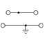 Ground-double-level terminal block STTB 2,5-PE/L thumbnail 2