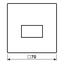 Centre plate f. USB charger LS1969USBSWM thumbnail 3