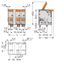 2616-1358 PCB terminal block; lever; 16 mm² thumbnail 3