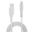 0.5m USB Type A to Lightning Cable White USB Type A Male to Lightning Male, Charge and sync Cable for iPhone, iPad & iPod thumbnail 2