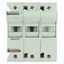 Fuse-holder, low voltage, 30 A, AC 600 V, DC 600 V, UL Class J, 98 x 72 x 117 mm, 3P, UL, CSA thumbnail 22