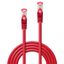 0.5m Cat.6 S/FTP Network Cable, Red RJ45, M/M, 250MHz, Copper, 28AWG thumbnail 2