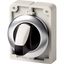 Changeover switch, RMQ-Titan, with thumb-grip, maintained, 2 positions (V position), Front ring stainless steel thumbnail 4