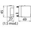 Surge arrester type 2 varistor-based protection module for DEHNguard M thumbnail 2