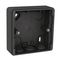 Exxact surface mounted box 1-gang low IP44 anthracite thumbnail 3