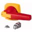 Toggle, 10mm, door installation, red/yellow, padlock thumbnail 1