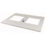 Top plate for OpenFrame, fan, W=1200mm, grey thumbnail 1