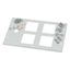 Front cover, +mounting kit, for meter 4x72 +1S, HxW=200x425mm, grey thumbnail 4