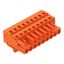 1-conductor female connector CAGE CLAMP® 2.5 mm² orange thumbnail 1