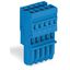 1-conductor female connector CAGE CLAMP® 4 mm² blue thumbnail 1