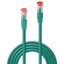 0.5m Cat.6 S/FTP Network Cable, Green RJ45, M/M, 250MHz, Copper, 27AWG thumbnail 2