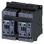 reversing contactor assembly, AC-3e/AC-3, 51 A, 22 kW / 400 V, 3-pole, 110 V AC, thumbnail 1