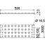 DBKR 500 FS Chequer plate cover for walkable cable trays 500x3000 thumbnail 2