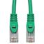 Patchcord RJ45 shielded, Cat.6, PVC, green, 3.0m thumbnail 1