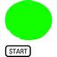 Button lens, flat green, START thumbnail 2