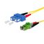 OpDAT patch cord SC-D/E2000-D APC OS2, 2.0 m thumbnail 1