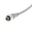 Sensor cable, M12 straight socket (female), 4-poles, A coded, PVC fire thumbnail 2