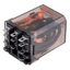 Power Relay 3 C/O 24VAC 16A, plain cover, AMP Faston 187 thumbnail 5