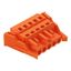 1-conductor female connector CAGE CLAMP® 2.5 mm² orange thumbnail 1