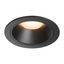 NUMINOS® DL XL, Indoor LED recessed ceiling light black/black 2700K 55° thumbnail 1