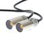 Photoelectric sensor, M18 threaded barrel, metal, red LED, through-bea E3FB2000C thumbnail 1