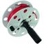 Coiler plastic, grey W 40mm w. socket a. 50m wire 0.75mm² red w. split thumbnail 1