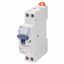 COMPACT MINIATURE CIRCUIT BREAKER - MTC 45 - 1P+N CHARACTERISTIC C 25A - 1MODULE thumbnail 2