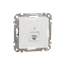 Telephone socket, Sedna Design & Elements, RJ11, White thumbnail 4