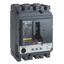 circuit breaker ComPact NSX160N, 50 kA at 415 VAC, MicroLogic 2.2 trip unit 100 A, 3 poles 3d thumbnail 2