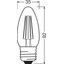 LED Retrofit CLASSIC B 4W 827 Clear E27 thumbnail 15