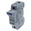 Fuse-holder, LV, 32 A, AC 690 V, 10 x 38 mm, neutral only, UL, IEC, DIN rail mount thumbnail 29