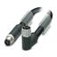 SAC-4P-M12MST/ 1,0-PUR/M12FRT - Power cable thumbnail 2