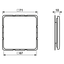 Blank centre plate for snap-on fixing CD594-0WW thumbnail 6