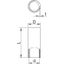 SVM40W G Conduit threaded coupler with thread M40x1,5 thumbnail 2