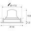 NUMINOS XL DL 37,4W 3800lm 4000K 40ø 1050mA LED white thumbnail 2