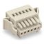 1-conductor female connector CAGE CLAMP® 0.5 mm² light gray thumbnail 3