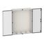 Wall-mounted enclosure EMC2 empty, IP55, protection class II, HxWxD=1250x1050x270mm, white (RAL 9016) thumbnail 11