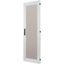 Door to switchgear area, transparent, IP55, HxW=2000x800mm, grey thumbnail 2