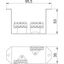 VHF-T2 Support with N + PE terminal strip thumbnail 2