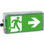 EX-protected emerg.luminaire EXIT 2 N zone2/22 LED3h 230V AC thumbnail 2