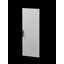 Sheet steel door, one-piece, solid for VX IT, 800x2200 mm, RAL 7035 thumbnail 2