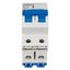 Miniature Circuit Breaker (MCB) AMPARO 10kA, B 50A, 2-pole thumbnail 2