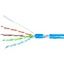 F/UTP Cable Cat.5e, 4x2xAWG24/1, PVC, Eca, blue, Drum thumbnail 2