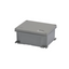 JUNCTION BOX IN DIE-CAST ALUMINIUM - PAINTED - METALLIC GREY - 155X130X58 - IP66 thumbnail 1