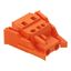 1-conductor female connector CAGE CLAMP® 2.5 mm² orange thumbnail 1