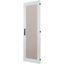 Door to switchgear area, transparent, IP55, HxW=2000x800mm, grey thumbnail 6